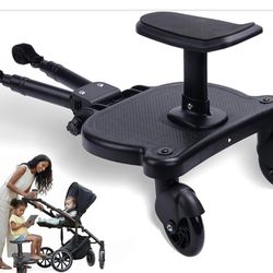 Stroller Board with Detachable Seat | 2 in 1 Sit