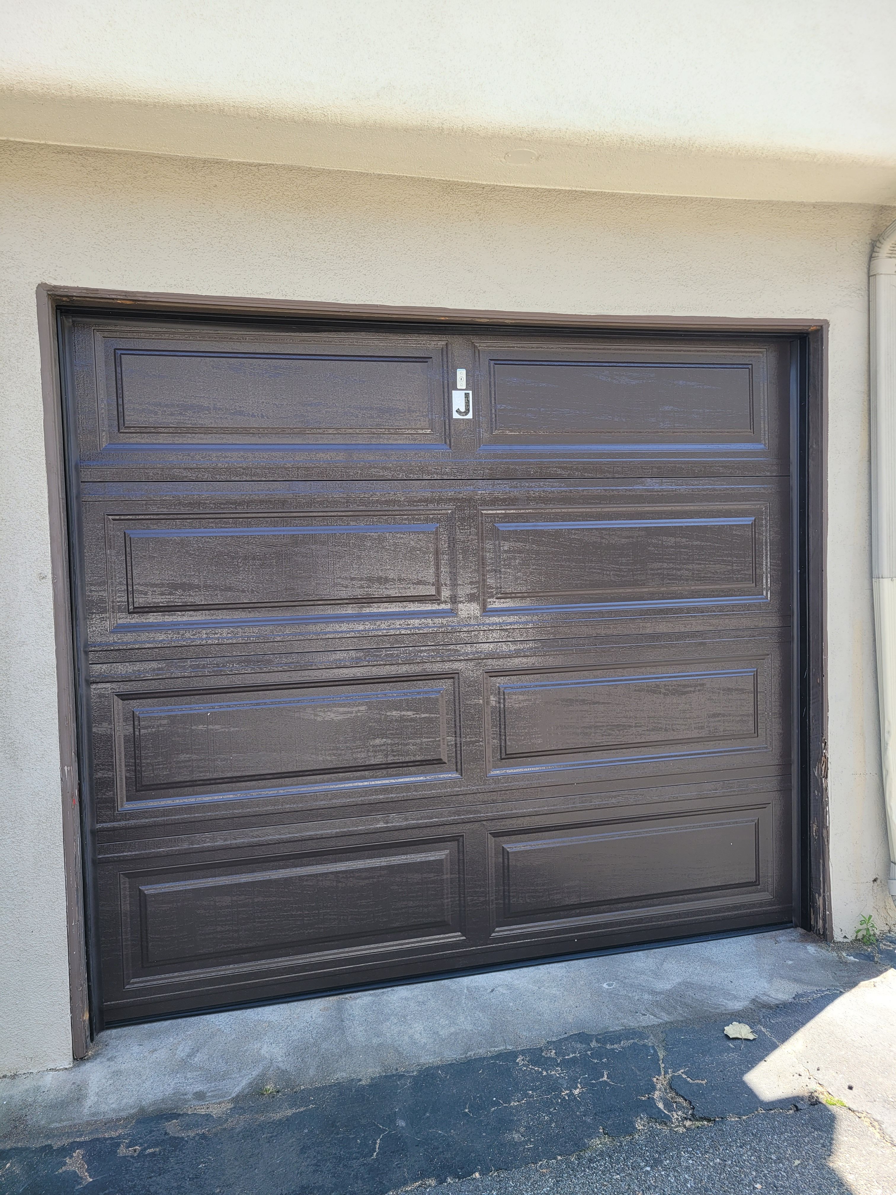 brown garage doors