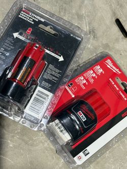 Brand new genuine Milwaukee M12 REDLITHIUM CP 2.0 battery. Factory sealed and never used.
