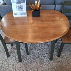 Modern 3PC Drop Leaf Table
