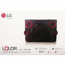 The LG 120W LOUDR Hi-Fi Speaker