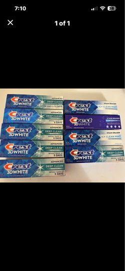 Crest toothpaste bundle $20