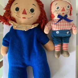 Vintage Mickey Raggedy Ann and Andy Set