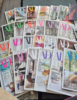 Collection of Architectural Digest Magazines