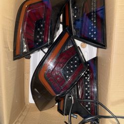 Smoked Tail Lights For Honda Accord 2018 - 2022 Start Up Animation Rear Lamp