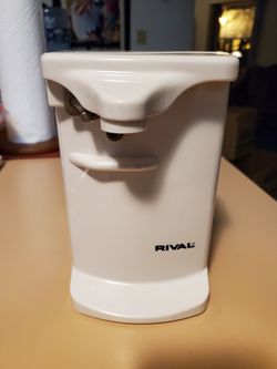 Appliance electric can opener brand name RIVAL