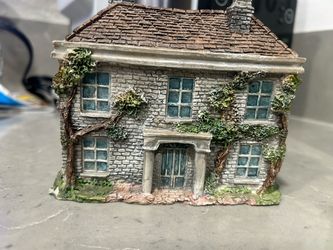 Miniature Stone Cottage Figurine
