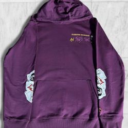Purple Chrome Hearts Hoodie 