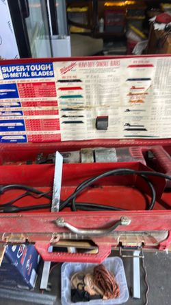 Heavy duty saw Zall Milwaukee corded
