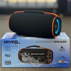 Waterproof Speaker for Parties - Compact Design with HD Lightship