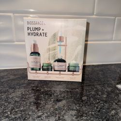 Biossance Plump + Hydrate Skincare Set