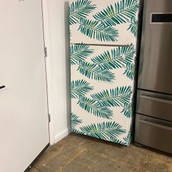 Large White Fridge With Freezer