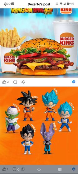 Burger king sealed toys