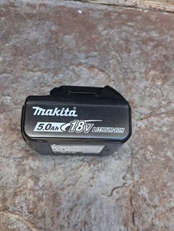 Makita 18v battery 5.0 new