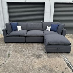 Brand New Cloud Couch Sectional With Ottoman