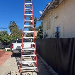 Excellent Condition, 14 Feet And More Sizes Available Fiberglass Ladders 🪜 