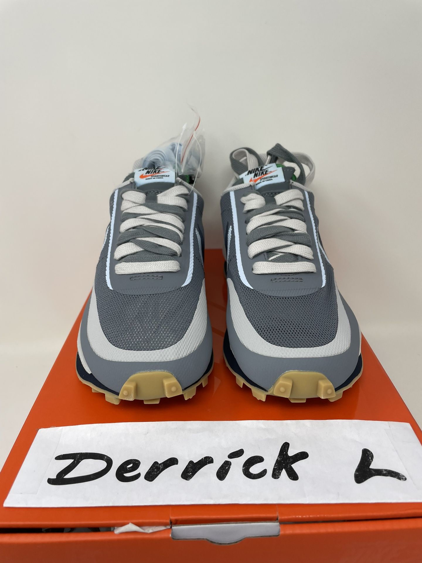 Nike LD Waffle sacai CLOT Kiss Of Death 2 Size 6.5 9 And 9.5 Men Cool