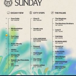 CRSSD Sunday Only Ticket