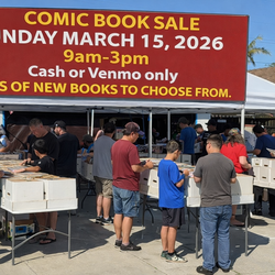 HUGE COMIC SALE SUNDAY 3/15/26