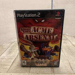 Looney Tunes Acme Arsenal PlayStation 2 Ps2 - CIB W/Manual!