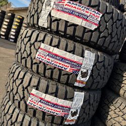 285/70/17 Vendo Un Set De Llanta Nuevas Marca AMERICAN 🤩✅📞