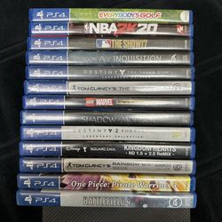 Playstation 4 games