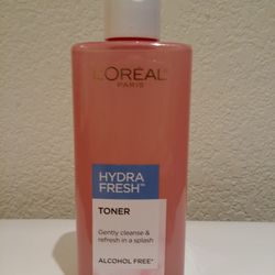New Loreal Paris Hydra Fresh Face Toner Alcohol Free