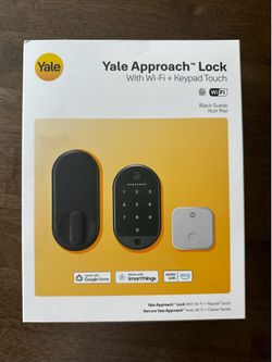 Yale Approach Lock with Wifi and Keypad Touch