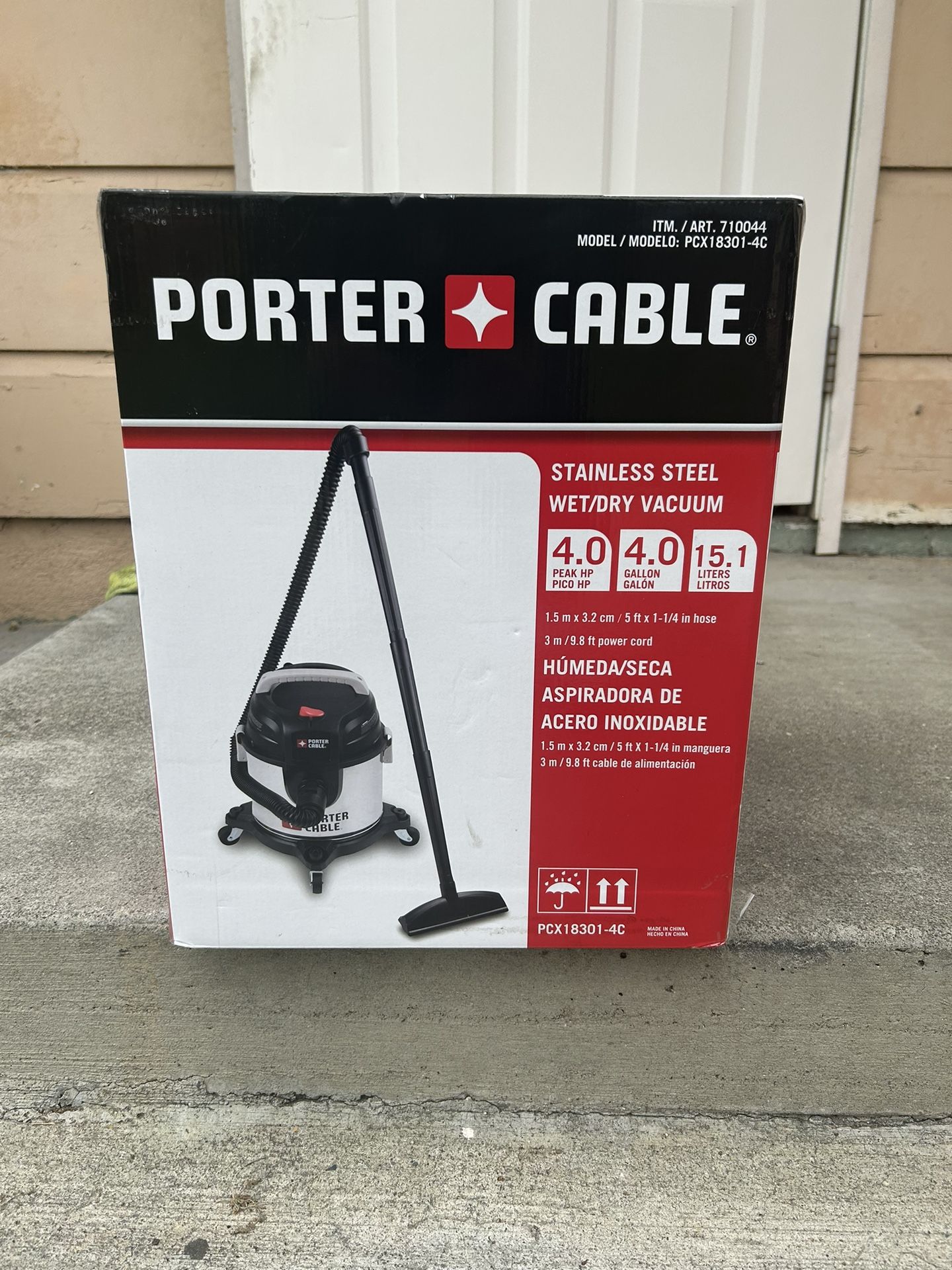 Porter Cable  4Gallon Shop Vac