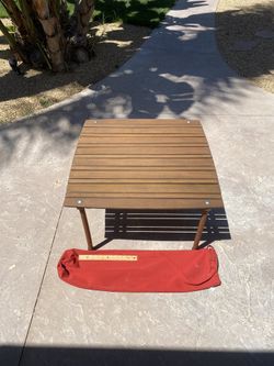 Picnic Folding Wooden Table 