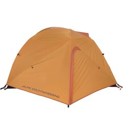 Alps mountaineering Aries 3 backpacking tent WITH footprint