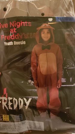 Halloween Five Nights at Freddys onesie