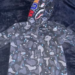 Grey Bape Jacket