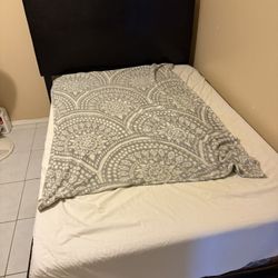 Full Bed Frame And Mattress 