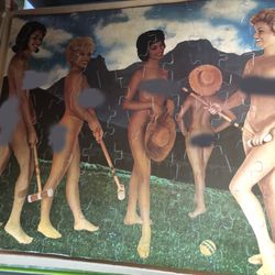 Vintage jigsaw puzzle￼