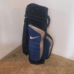 NIKE 14way Golf Cart Bag w/Rain Cover