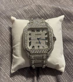 Cartier Iced Out Watch