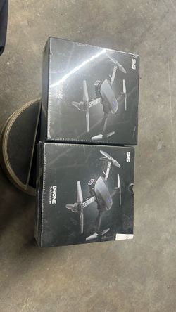 I got 2 Brand New SMS Foldable Camera Drone w/ Obstacle Avoidance - Sealed