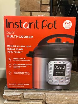 Fire Sale 🔥 Instant Pot Duo 6QT 7-in-1 Multi-Cooker — NEW IN BOX