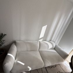 Modern White Couch 
