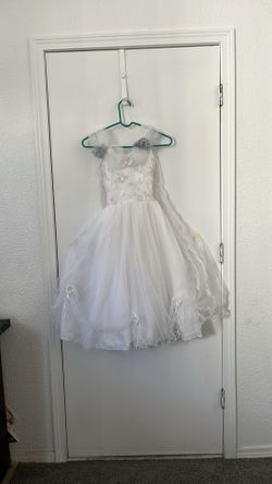 Bestido de primera comunionta talla 12