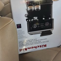 Kitchen Aide Espresso Machine With Burr Grinder