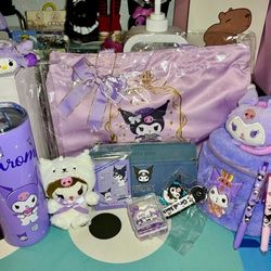 Cute Sanrio Kuromi Bundle