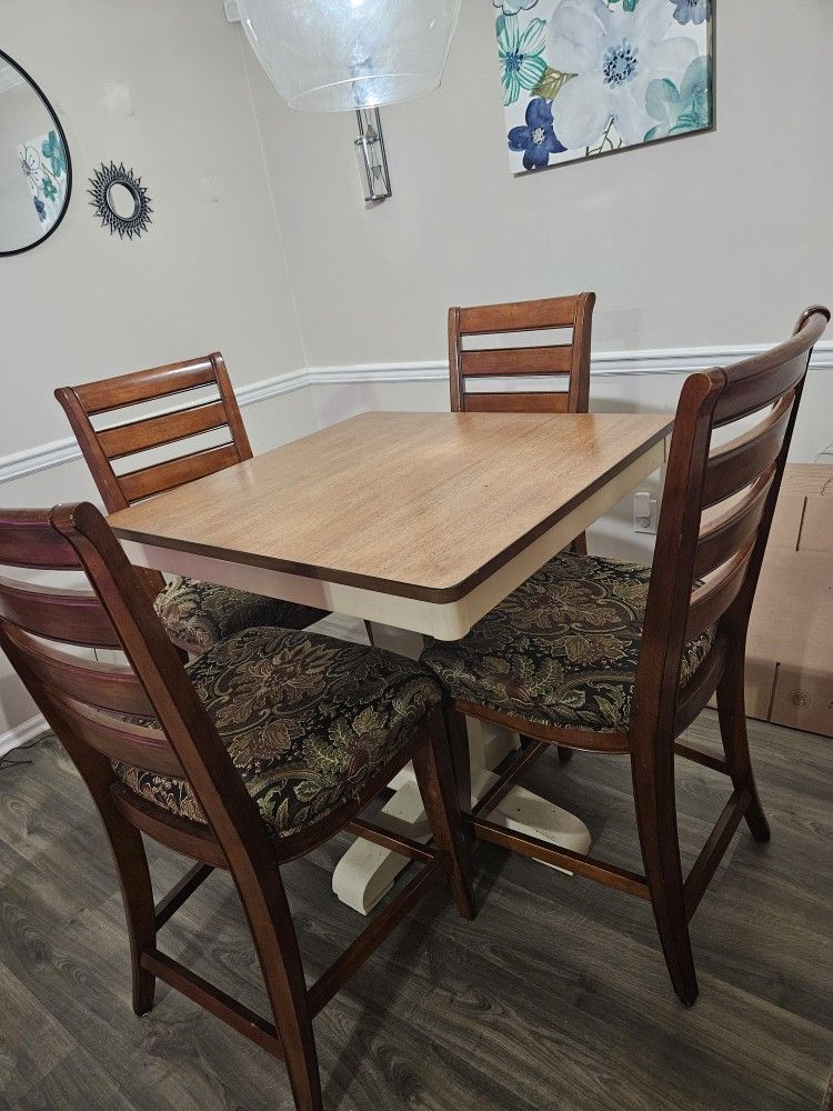 Wooden Dining Table Set- Pick Up Only