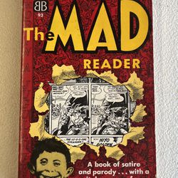The MAD Reader - A Book Of Satire And Parody…with A Vital Message from Roger Price 