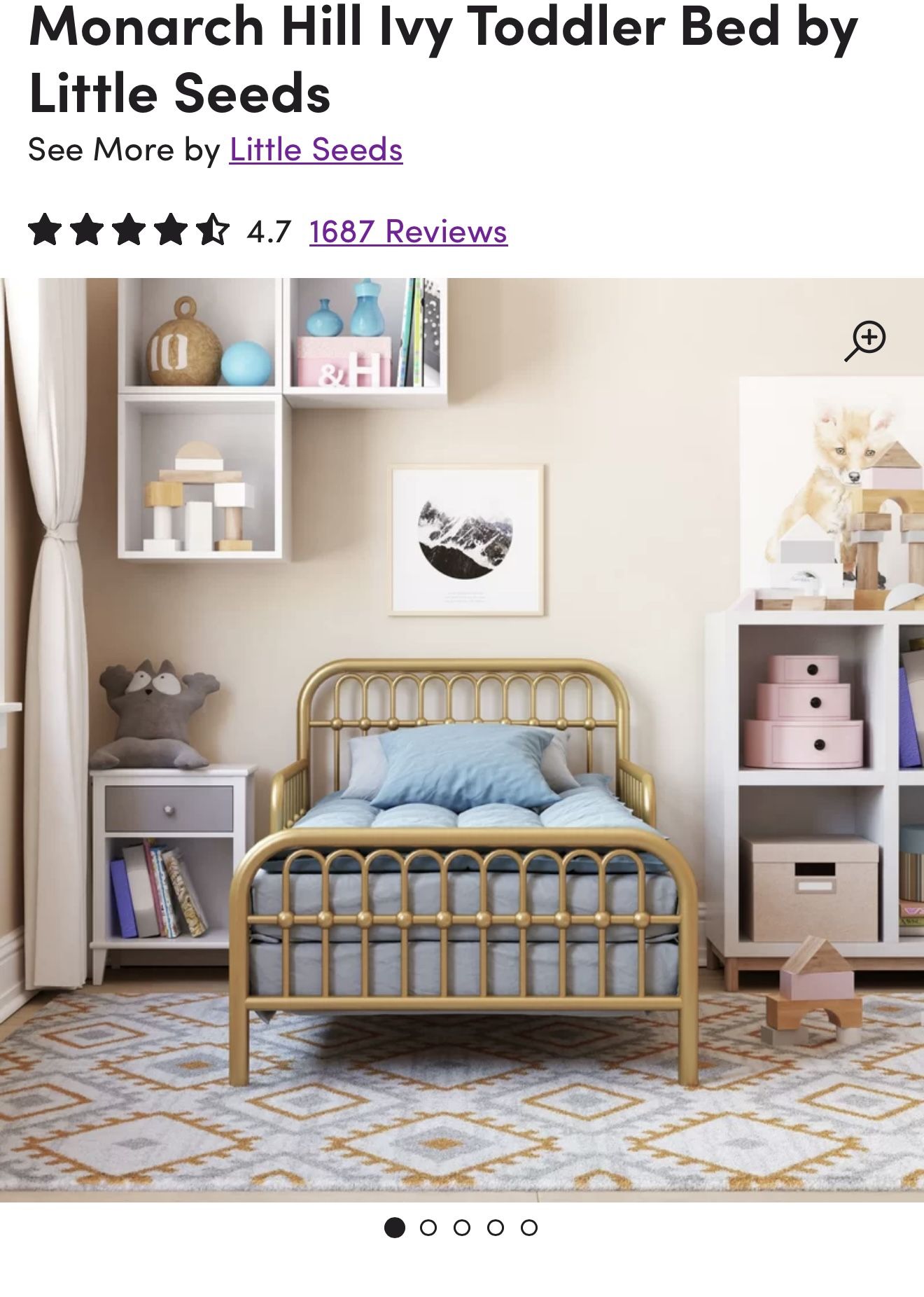 Toddler Bed NIB