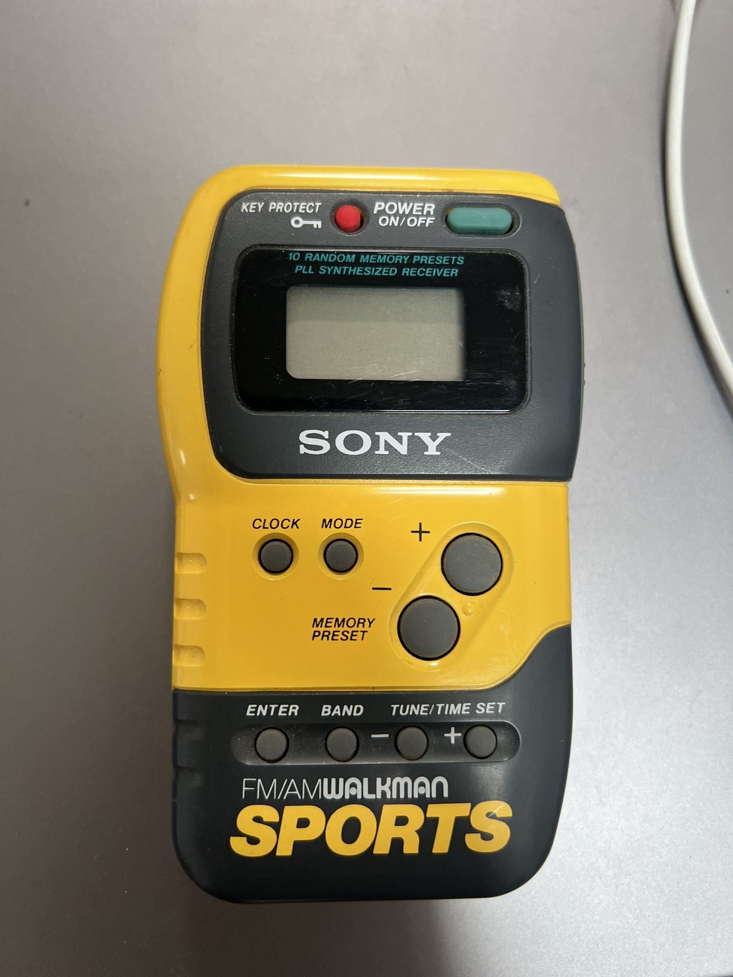 fm am walkman sports sony Vintage