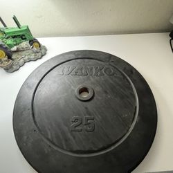 Weight Plates. 25 pounds X2