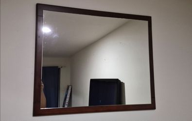 Espero con marco en madera