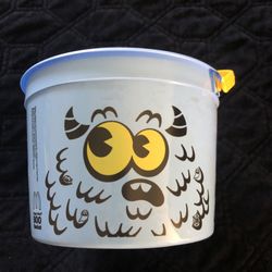 McDonald's 2024 Halloween Boo Bucket - "McNuggula" Blue Monster Pail